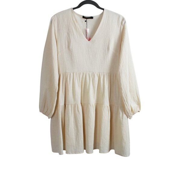 Fancyinn Long Sleeve Babydoll Tunic Dress - Picture 2 of 16